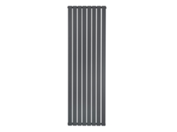 Radiador Plano Coluna Única 1800x560 Mm | Cinza Antracite | 1412 W | Aço Carbono Durável | Instalação Simples |