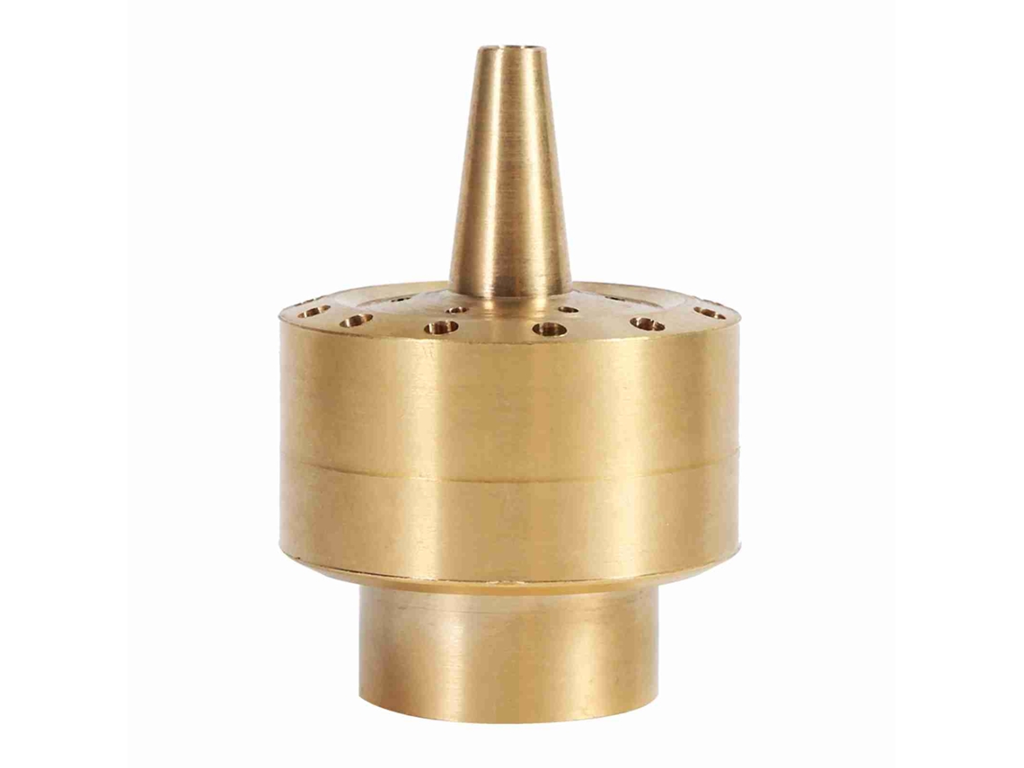 Bico De Jato De Água De Jardim Latão Dourado 3/4 Polegadas