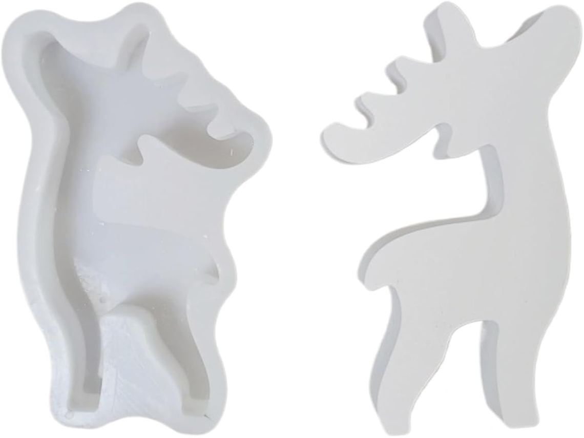 Moldes De Silicone Em Formato De Veado, Molde Doces De Natal