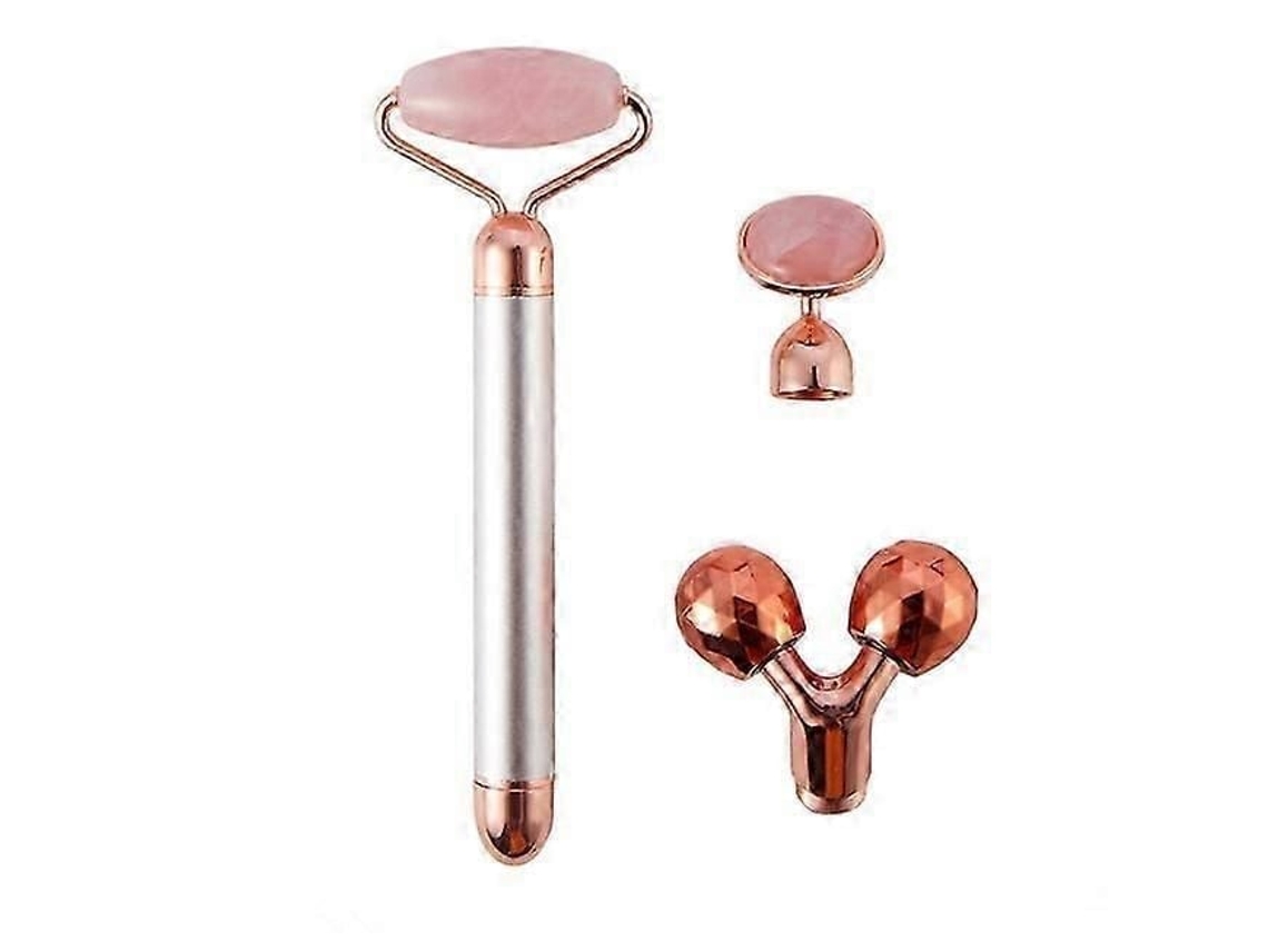 Masajeador Facial com Rodillo 3 em 1, Massagem 3d e Teste de Água GOKOCO