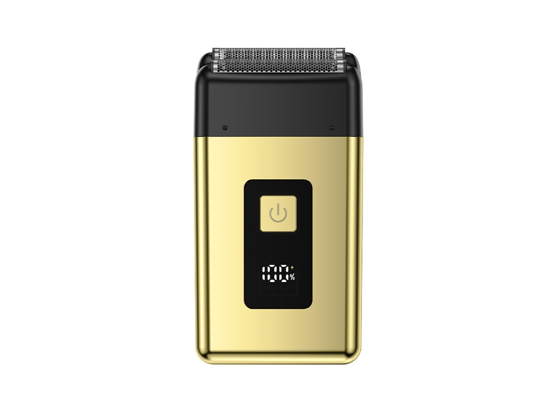 Barbeador Elétrico, Barbeador Elétrico Compacto MDUG (dourado)