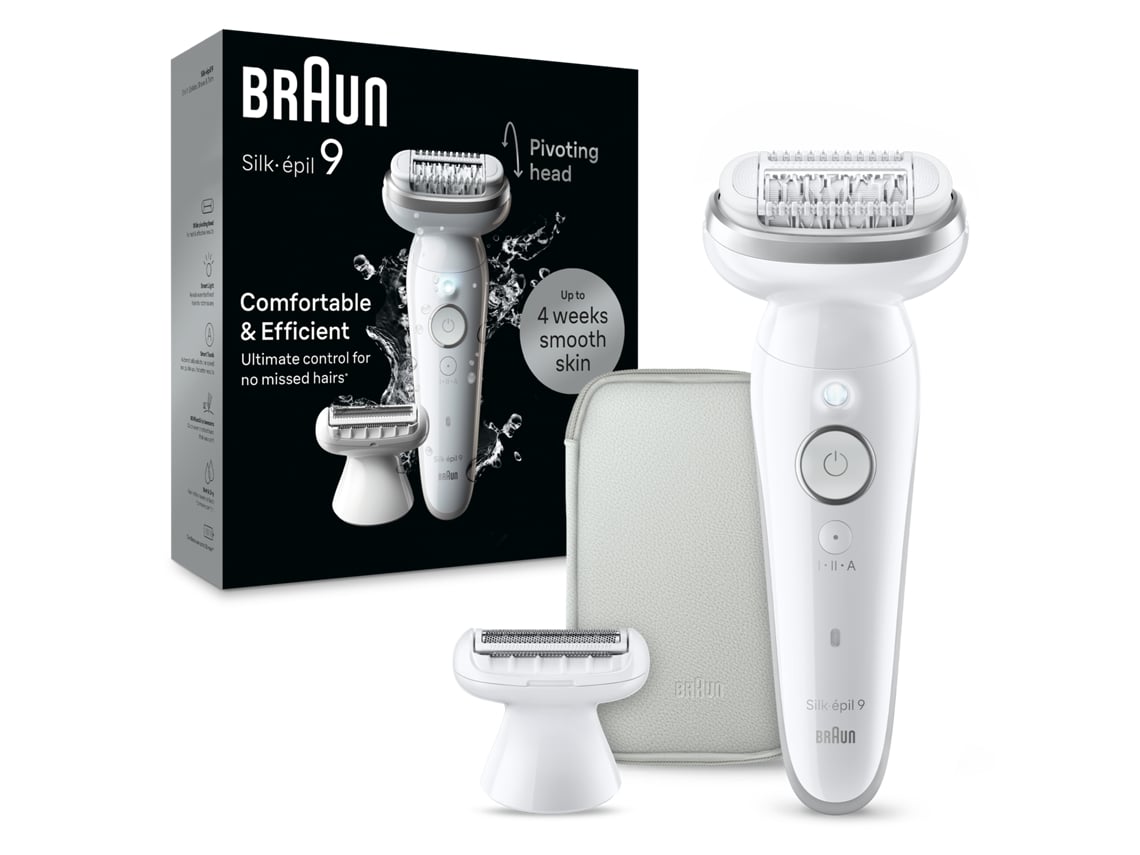 Depiladora BRAUN Silk Epil S9 SES9-041 Essential (Outlet Caixa Aberta - Arranque - Multi-zonas - Corrente)