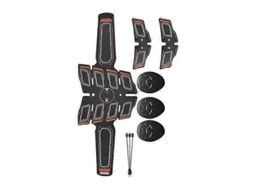 Conjunto de 7 Peças Massageador Portátil Recarregável para Treinamento Muscular Abdominal, Cinto Eletrônico Pa Ra Exercícios, Tonificação Dos B GOKOCO
