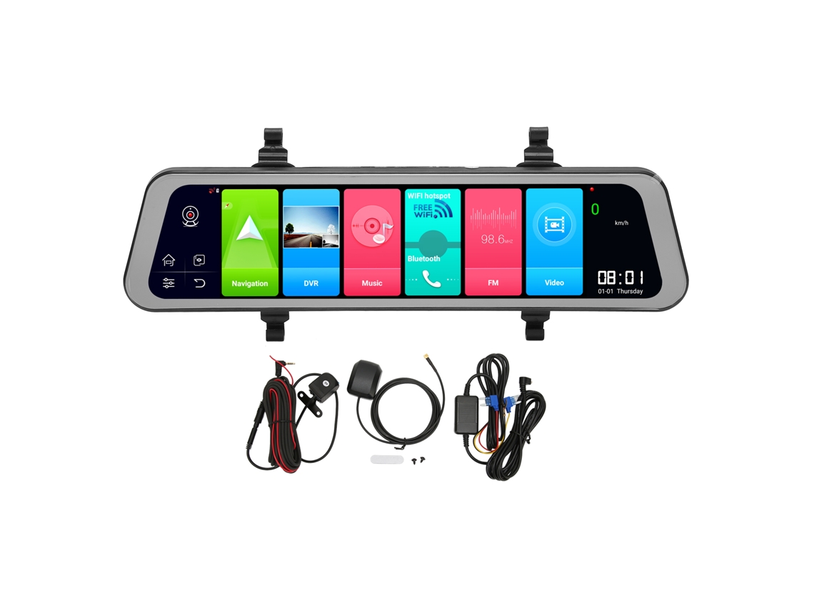 Câmara Auto Estéreo Tela 10" 4g Wifi G-sensor
