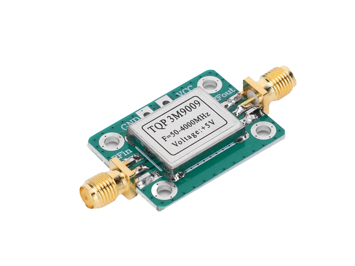 Módulo amplificador RF de banda larga blindado de baixo ruído TQP3M9009