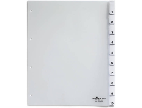 Separador  6831-19 Transparente (24,5 x 29,7 cm)