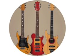 Almofada Redonda De Espuma Viscoelástica Algodão Para Cadeira Guitarra, Almofada Grossa, Almofada Macia Para Cadeira De