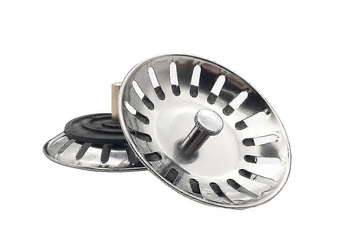 Filtro Tapón para Fregadero de Cocina de Acero Inoxidable 78mm, Apto para Diámetro 78 80.3mm, Diseño de Agujeros Pequeños Suaves