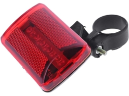 Luz Traseira De Advertência Para Bicicleta, Farol A Bateria,
