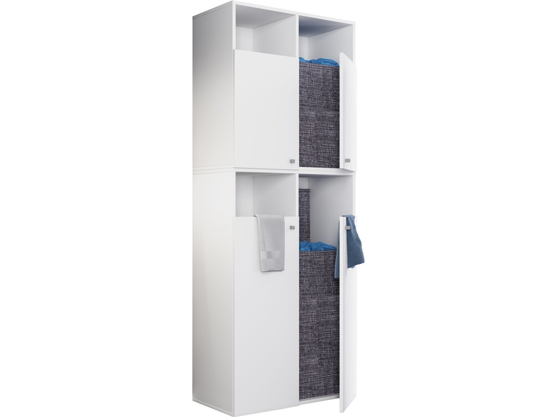 Armário Para Roupa Suja Caixa Para Roupa Suja Dreso Xxl 4f Vcm