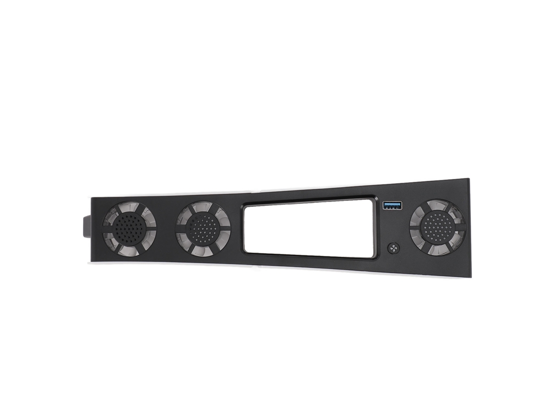 Ventoinha de Resfriamento Ultra fina Ps5 Slim, Sistema Silencioso com Controle de Temperatura e Porta Usb 3.0. EOOCOO