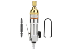 Parafusadeira pneumática industrial com cabo CW/CCW, broca pneumática para parafusos, 9000 rpm, 5 horas com gancho