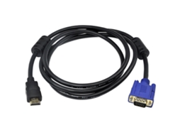 Lurelia Adaptador Gráfico Hdmi Para Vga, Macho, 1,8 M, Com Áudio