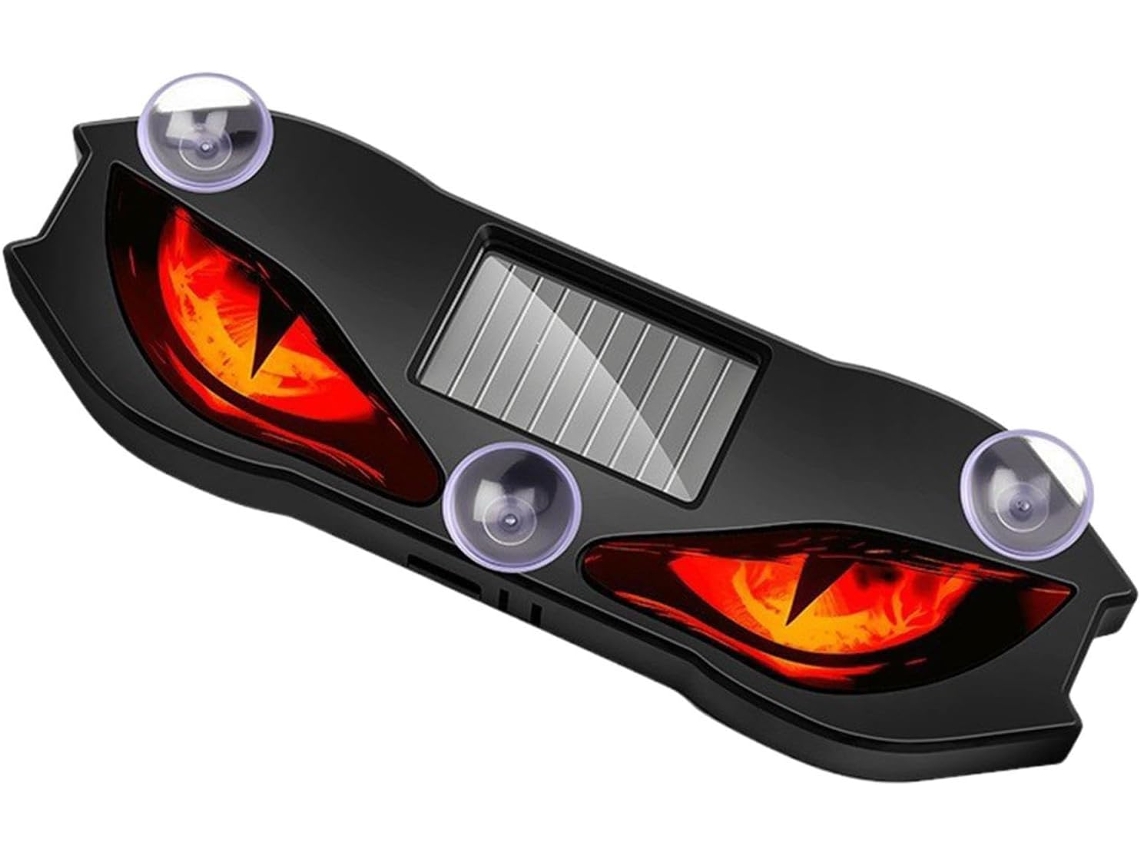 Luz Solar Led Para Janela De Carro Com Decoração Reflexiva Dinâmica