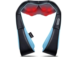 Massageador De Costas, Ombros E Pescoço Com Calor, Massageador Elétrico De Tecidos Profundos Com Amassamento 4d Aquaforge