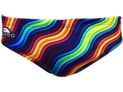 Slips para Homem TURBO Wavy Multicor para Natação (XXL)