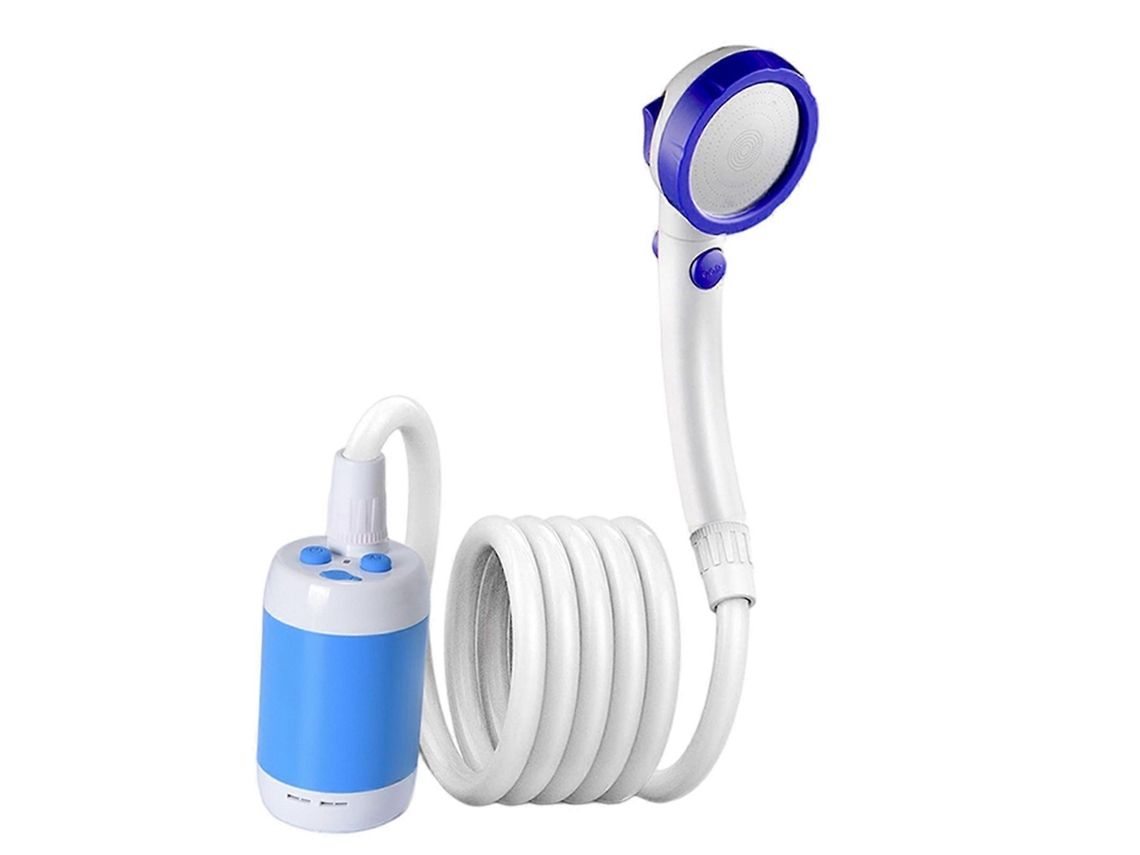 Chuveiro Portátil Para Acampamento, Chuveiro Para Acampamento Ao Ar Livre, Bomba Elétrica Recarregável. PENGDSJE