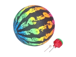 Bola De Praia Inflável Pvc Com Estampa Melancia Para Festa Verão, Bola Colorida Piscina. -aquaforge