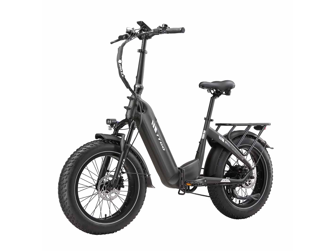 Bicicleta Elétrica Dobrável TTGO F6 Boost, Bateria de 48v 18ah