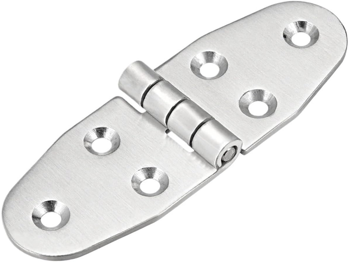 1 Dobradiça Reforçada Para Portão Ou Porta De Galpão Em Aço Inoxidável 100 120mm 100mm