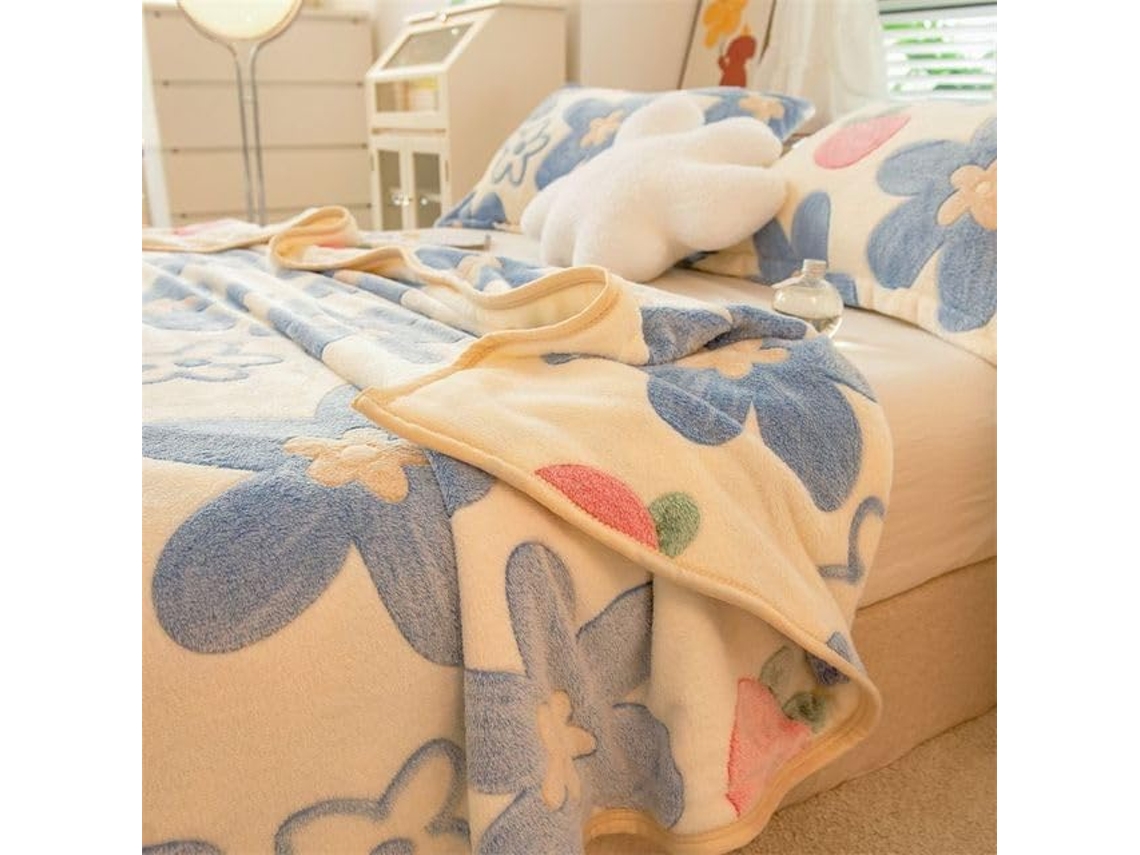 Mantas de Flanela Coral Fleece Macias e Quentes para Camas Imitação Pele Vison Manta Sofá Cor Sólida Inverno,