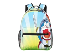 Mochila Doraemon Para Escola E Trabalho, Leve E À Prova Dágua, Mochila Estilosa Para Estudantes E Adultos G66 Olysi Shop