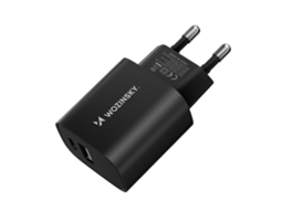 Ładowarka Sieciowa 20w Usb a Usb c 100 240v Czarna WOZINSKY