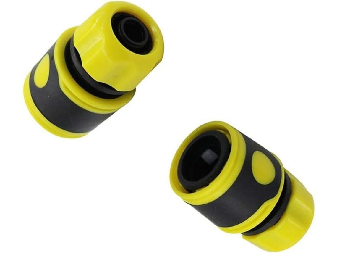 Adaptador de Conector Mangueira 1/2 Polegada Rápido em Plástico ABS para Pistola Lavagem Carros, S/MARCA