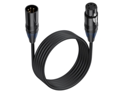 Lurelia Cabo Xlr Macho/fêmea, Para Microfones, Pc E Computador
