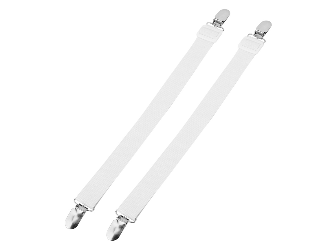 2pcs Fixador de Lençol Anti deslizante com Cinta Elástica
