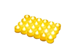 24 Velas Led Com Luz Quente Simulada - Perfeitas Para Criar Um Ambiente Romântico Durante Um Pedido De Casamento (pilhas Incluídas)