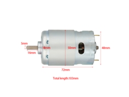 Motor Mini Alto Rpm 12v 24v