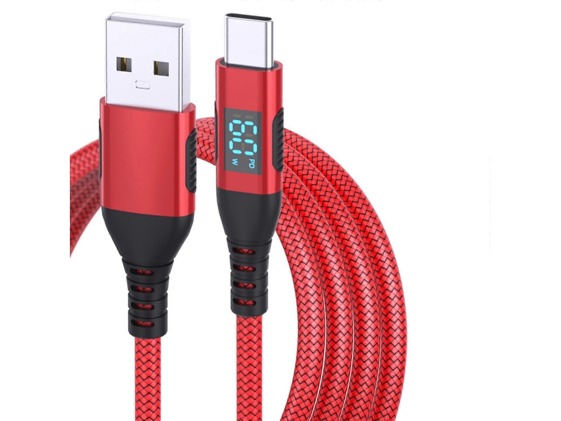 Lurelia Cabo Usb-c Bilateral, 1m, Carregamento Rápido, Telemóveis