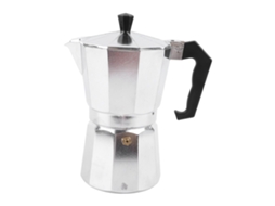 Cafeteira Italiana De Alumínio Octogonal De 300 Ml E 10 Oz Com 6 Xícaras, Para Uso Doméstico E No Escritório Brilvibera