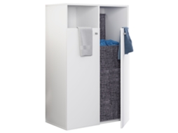 Armário Para Roupa Suja Caixa Para Roupa Suja Dreso Xl 2 F Vcm