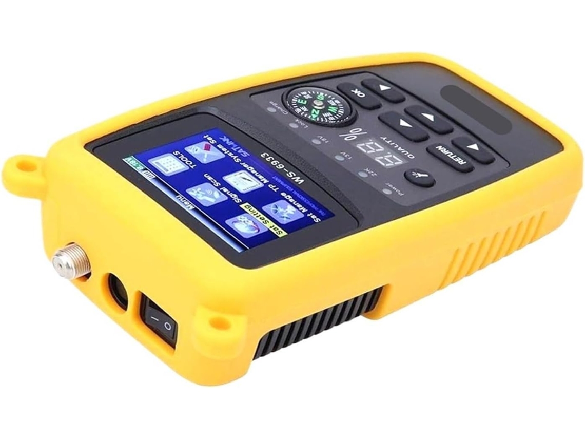 Detector de Satélite Digital Hd Ws 6933 Dvb s2/s Fta Cku com Bússola SFUSHOS