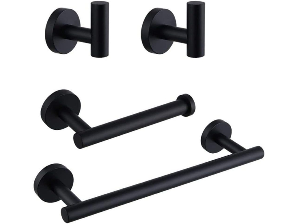 Porta-papel Higiênico Lijucai, Preto E Dourado, Suporte Para Rolo De Papel Higiênico