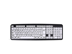 Teclado Com Letras Grandes, Teclado Com Fio Com Teclas Grandes, Teclados Usb Para Deficientes Visuais Ly Ebike
