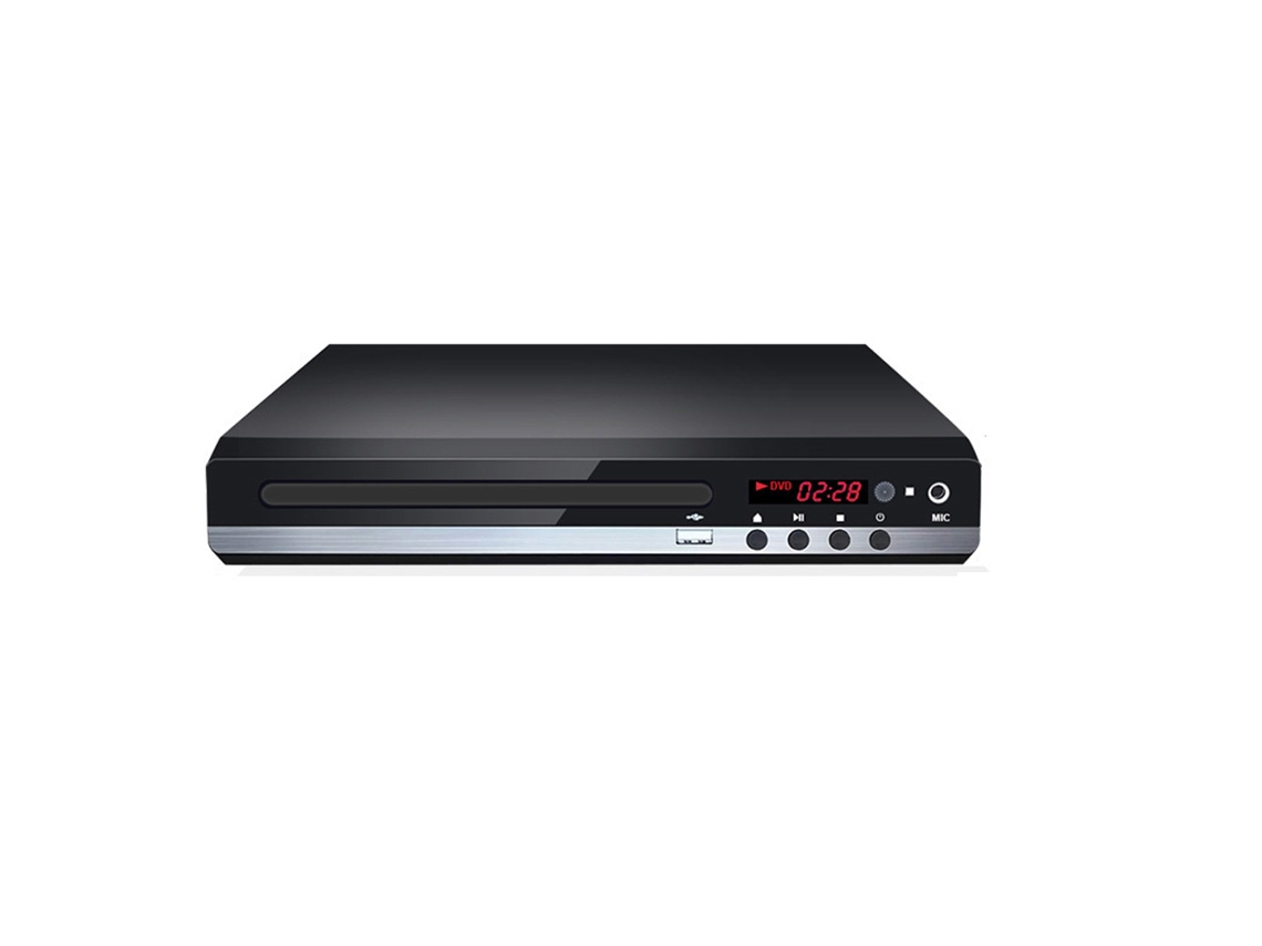 Reprodutor de DVD HD 1080p, compatível multi regiões