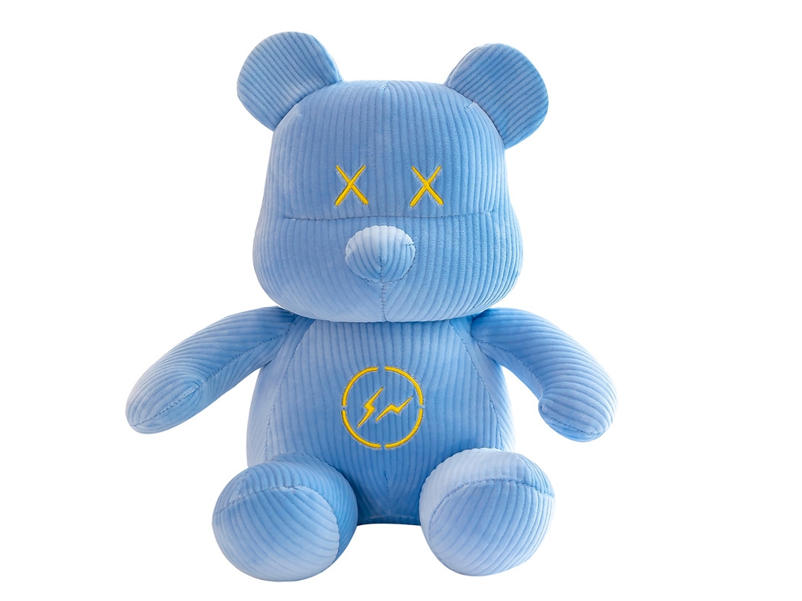 Peluche HXDZFX Violento Urso Azul 38 Cm