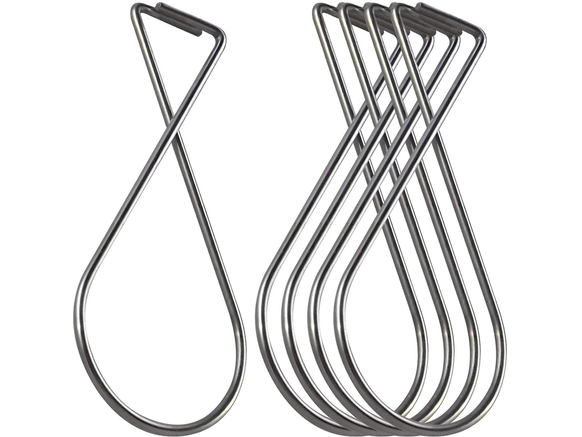 Rebe ganchos de Teto Clip para Teto Falso Ideal para Decorações de Casamentos e Aulas Plata (100)