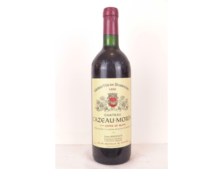 Vinho Tinto CHÂTEAU CAZEAU-MORIN 1988 (75 cl - 1 unidade)