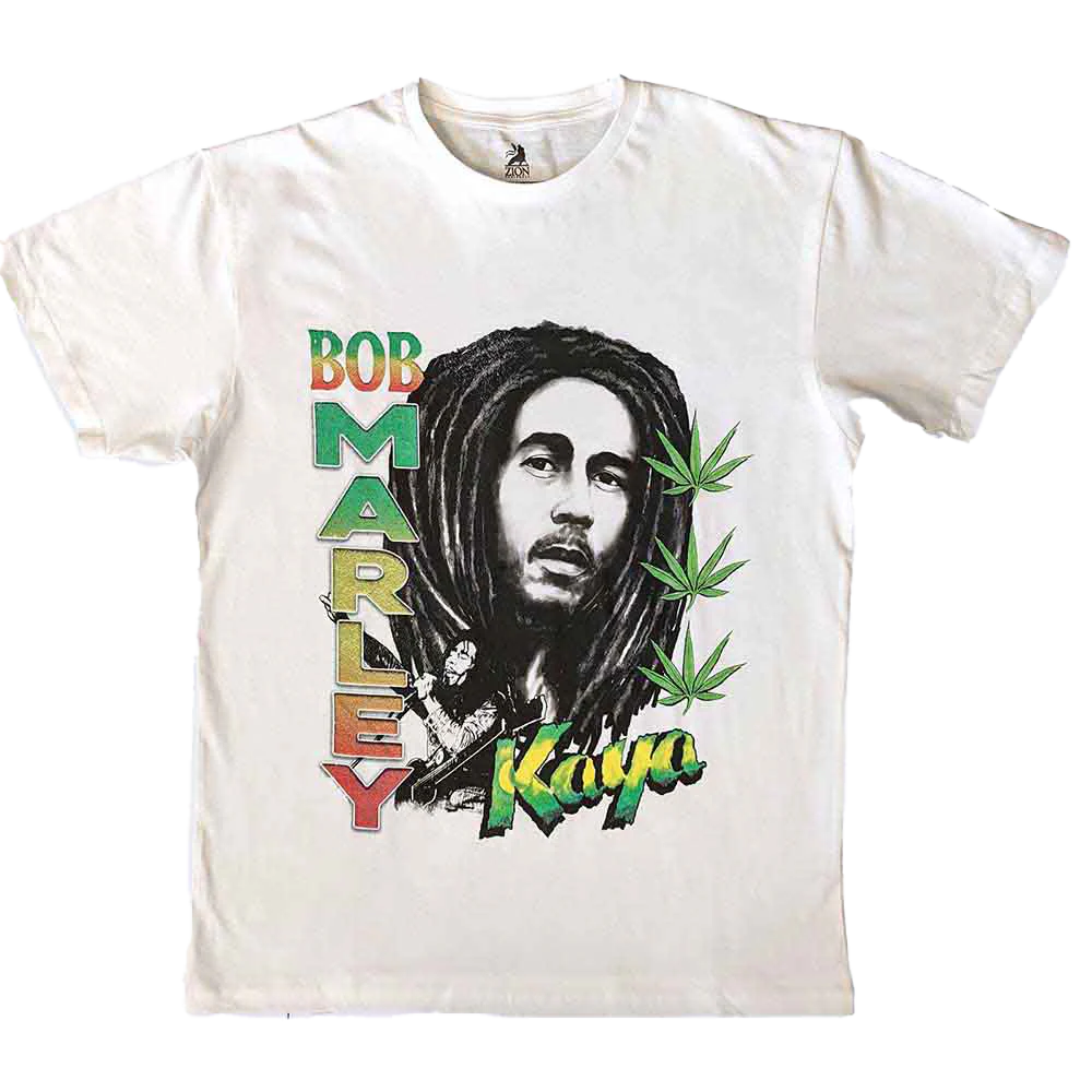 Bob Marley Kaya T-shirt Unisex Rockinstone Size:m