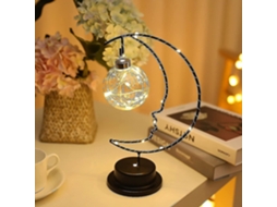 Lâmpada Led Lua Em Forma De Lua Decoração De Natal Luz Noturna Concisa Em Forma De Crescente Suporte Para Lâmpada Luz B Olysi Shop