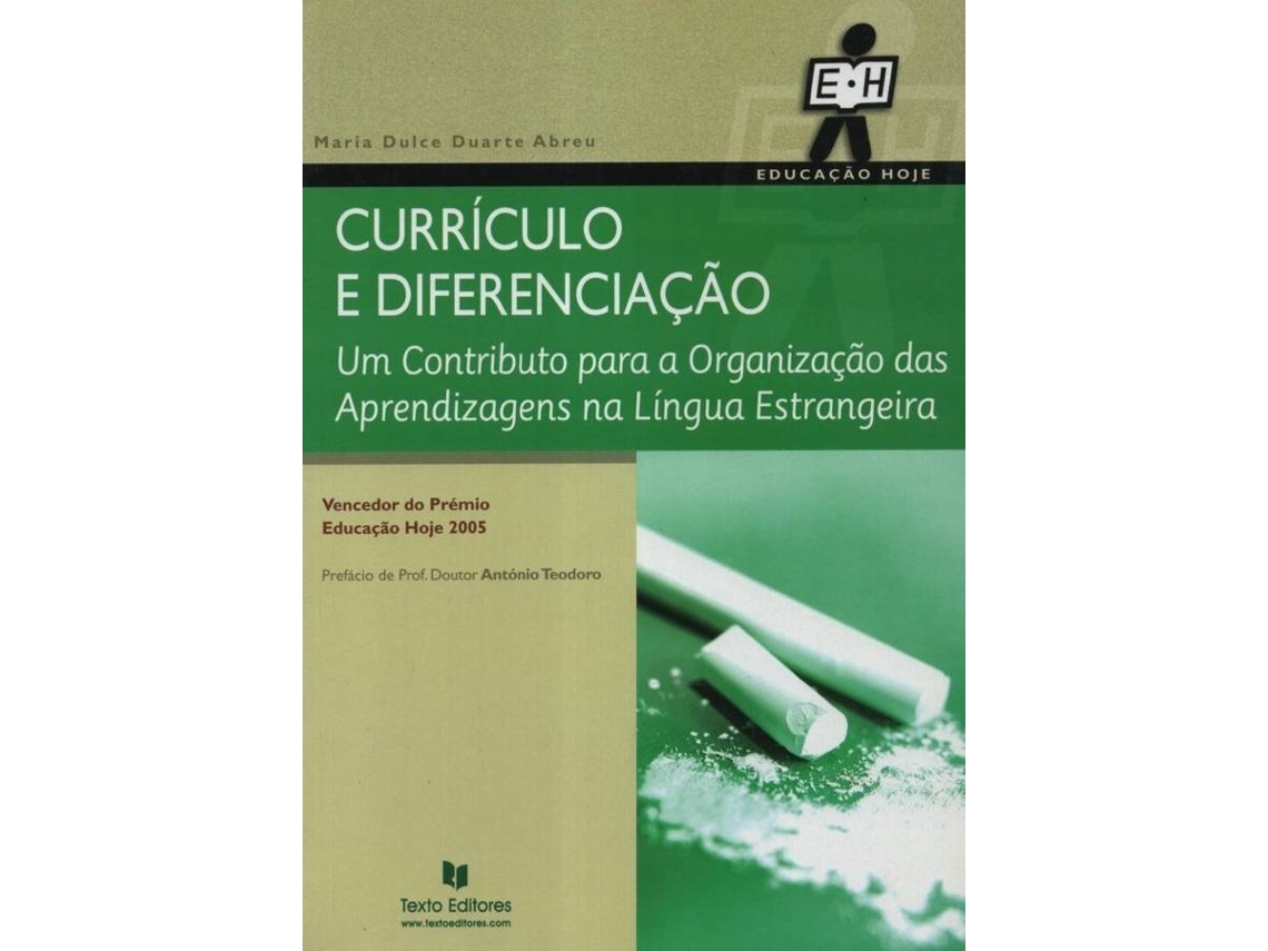 Livro Curriculo De Diferenciação de Maria Dulce Abreu (Português)