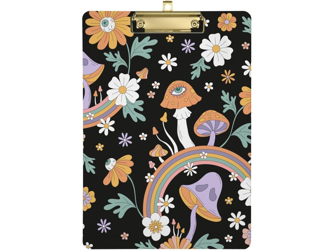 Prancheta Menu Com Design De Arco Iris Amazing Forest