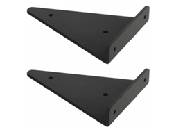 Suporte de Prateleira Triangular em Metal 2 Peças NEVEANCE