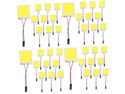 Conjunto De 4 Luzes Leitura Teto Led Coloridas, Lâmpadas Automotivas, Luz Interna