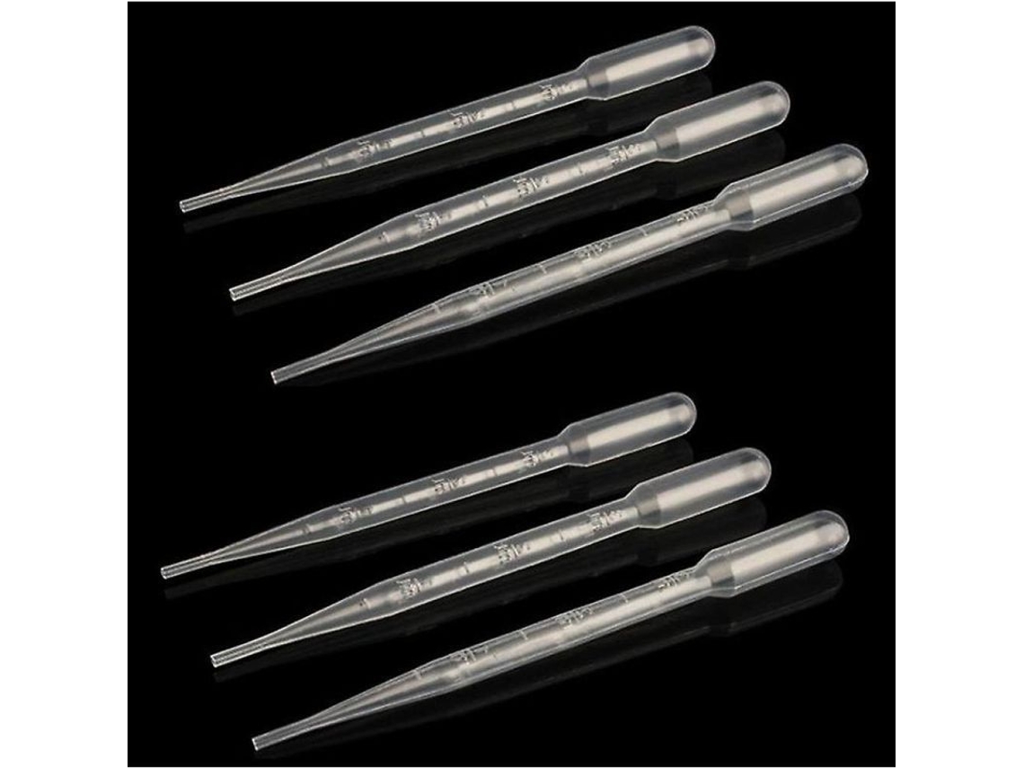 10pcs Pipetas De Plástico Desechables 5ml, Jeringuillas Goteras Para Aceites Esenciales, Maquillaje Y Laboratorio
