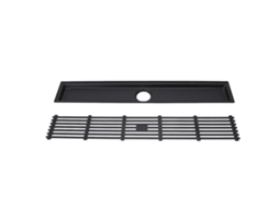 Ralo Linear de Chuveiro Aço Inox 304 50cm com Grade Anti odor para Banheiro com S/MARCA
